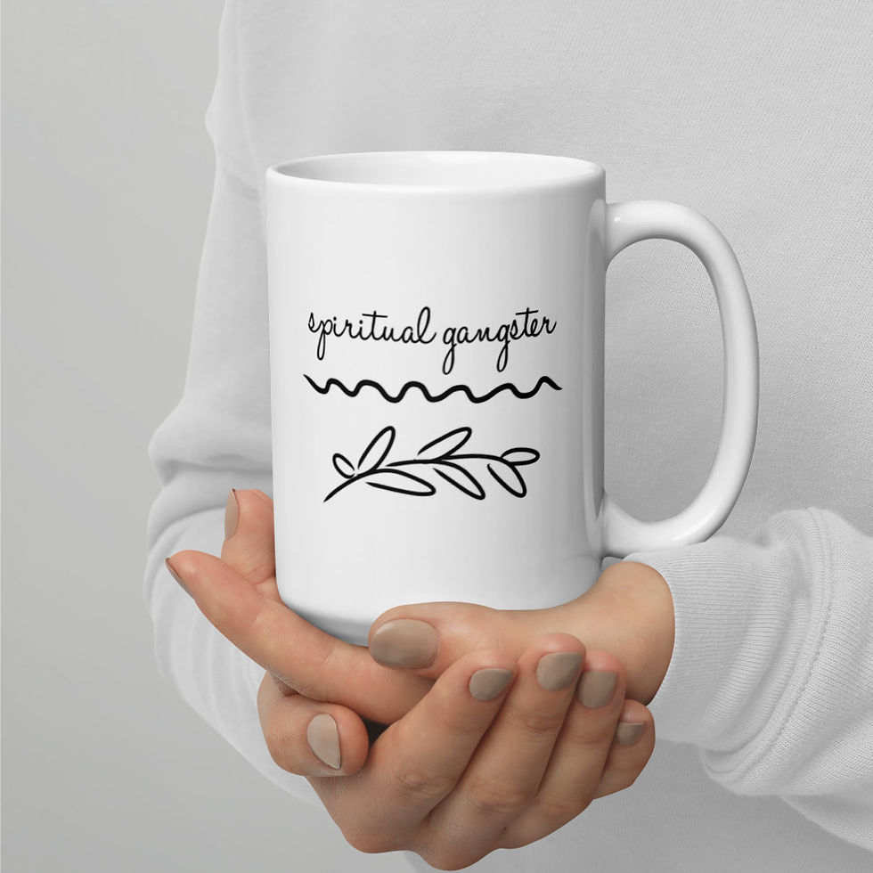 Thumbnail: White glossy mug - Spiritual Gangster