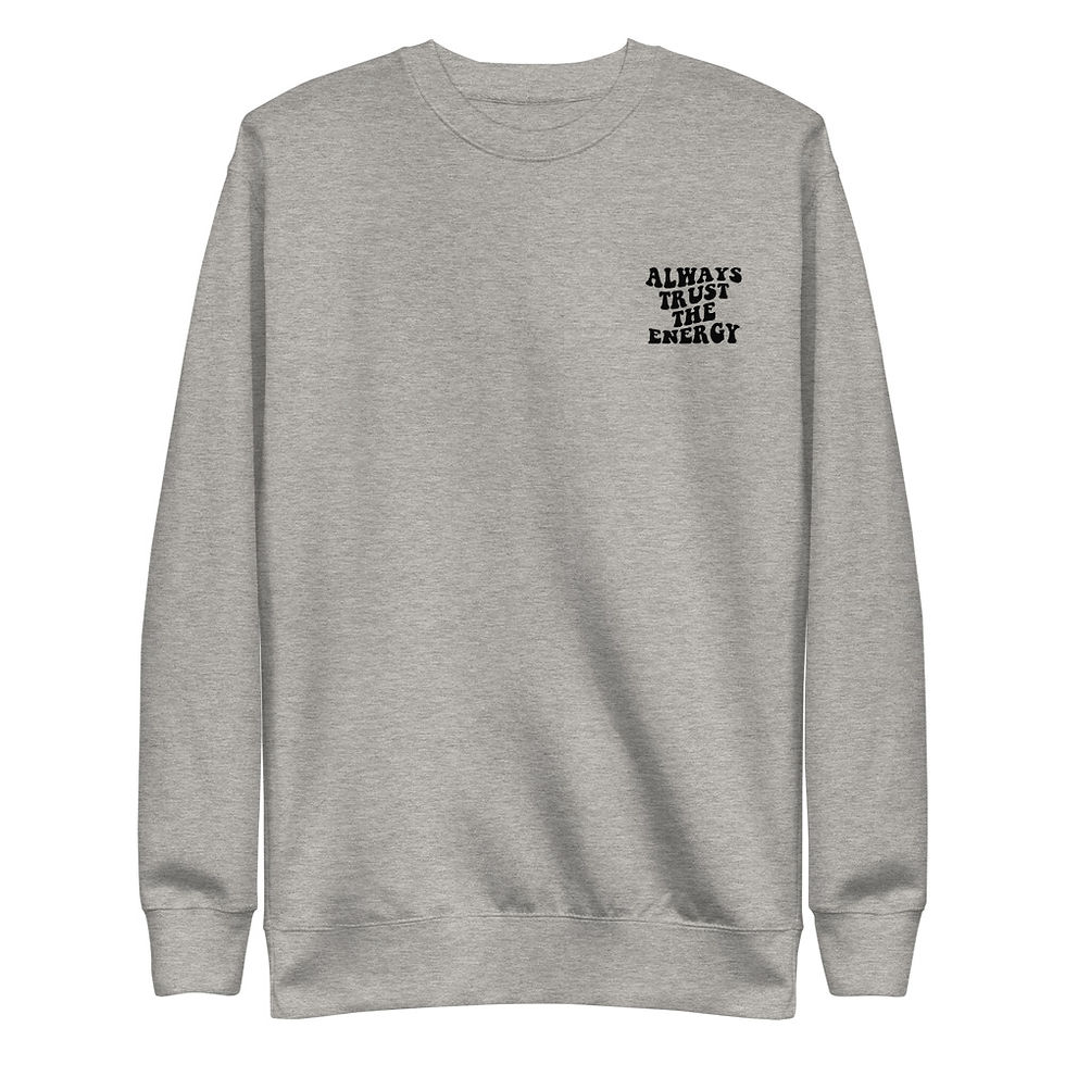 Thumbnail: Unisex Fleece Pullover - Always Trust The Energy