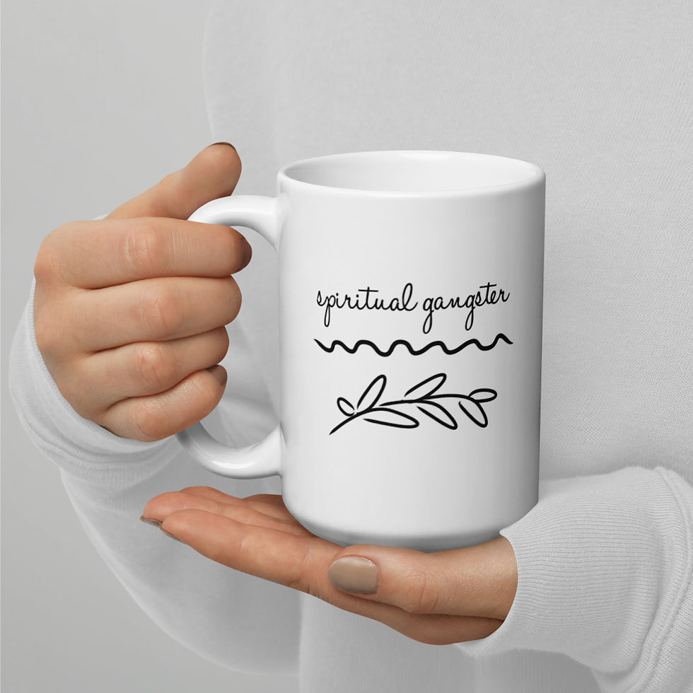 Thumbnail: White glossy mug - Spiritual Gangster