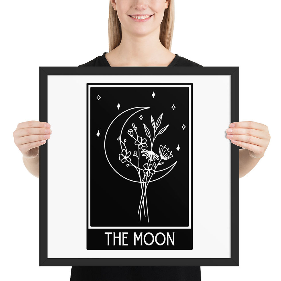 Thumbnail: Framed poster - The Moon