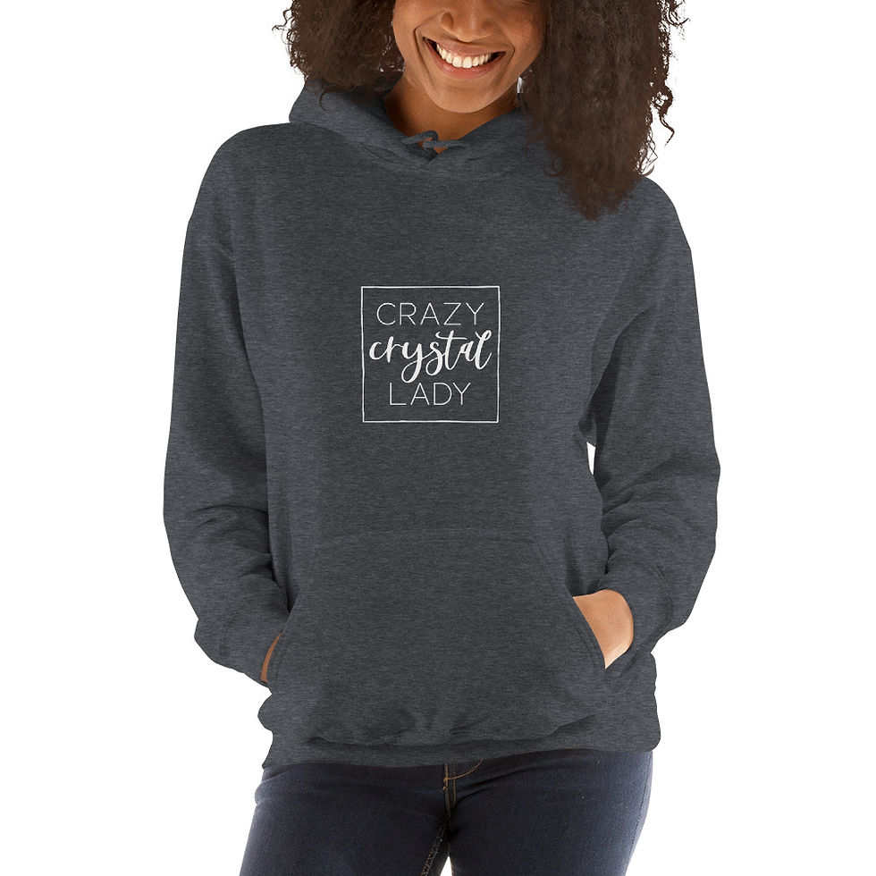 Thumbnail: Unisex Hoodie - Crazy Crystal Lady