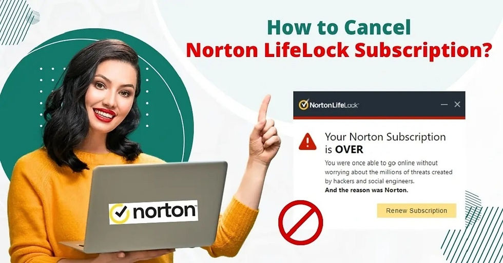 Cancel Norton LifeLock Subscription