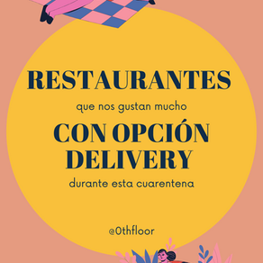 Restaurantes con delivery durante la cuarentena