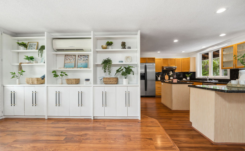 Serenely designed beach oasis with open concept living.