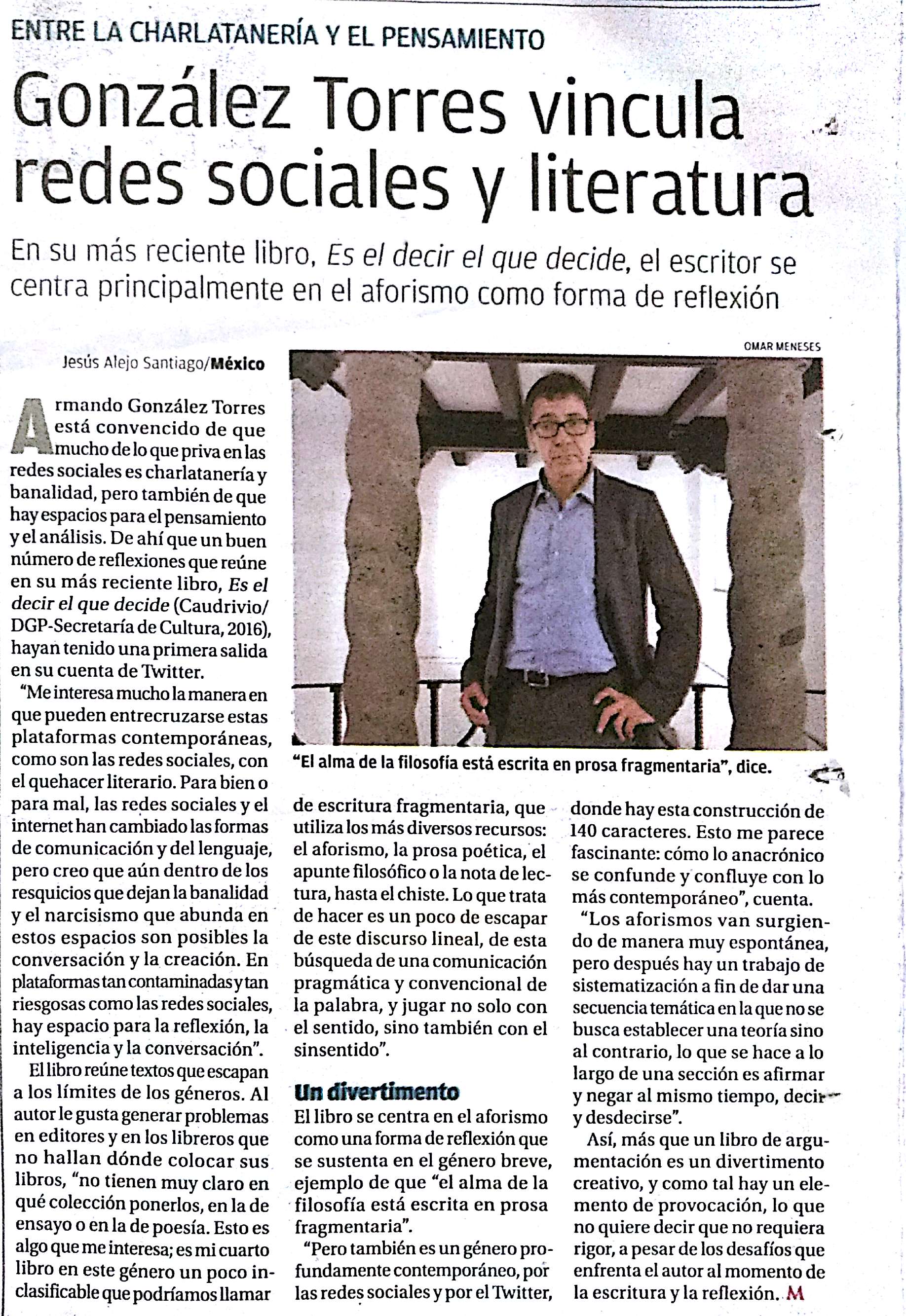 Es el decir el que decide