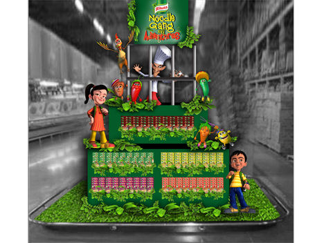 Knorr Noodle - In-store Pallet Display