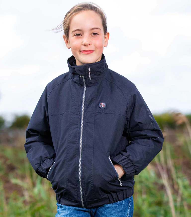 Thumbnail: Premier Equine Pro Rider Unisex Waterproof Riding Jacket Kids