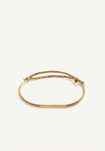 Bracelet-Axis-Perle-Tubulaire-Minimaliste-Or-Recycle-18k-Cordon-dore-Bijou-Mixte-Precolomb