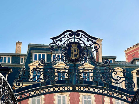 portail de l'Hôtel du Palais, Biarritz