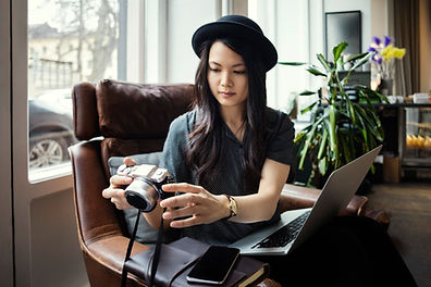 Werk vanuit huis blogger