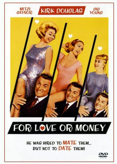 For Love or Money Kirk Douglas Dvd