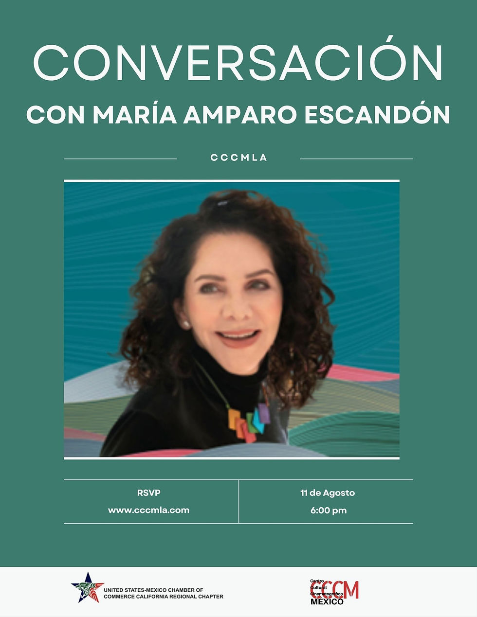Conversatorio con autora María Ámparo Escandon