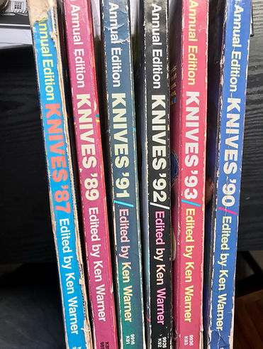 Knives annuals edited by Ken Warner