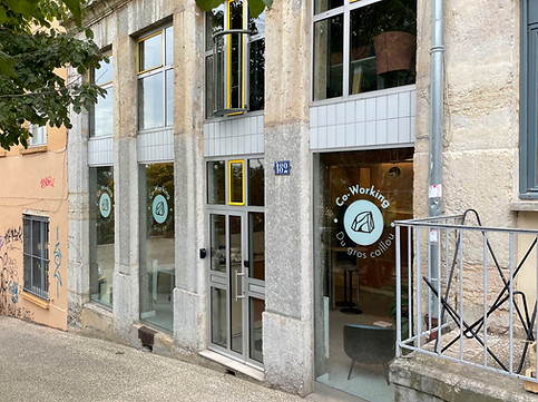 Façade du coworking du Gros Caillou