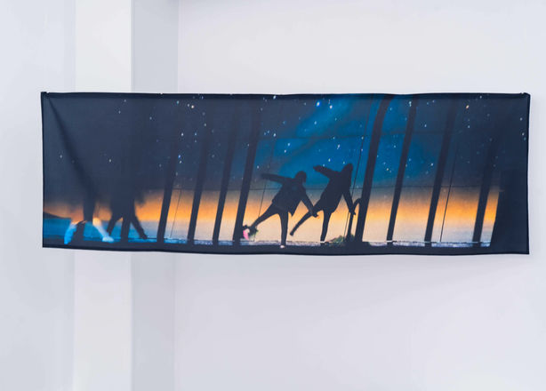  polyester fabric at 600mm x 1800mm