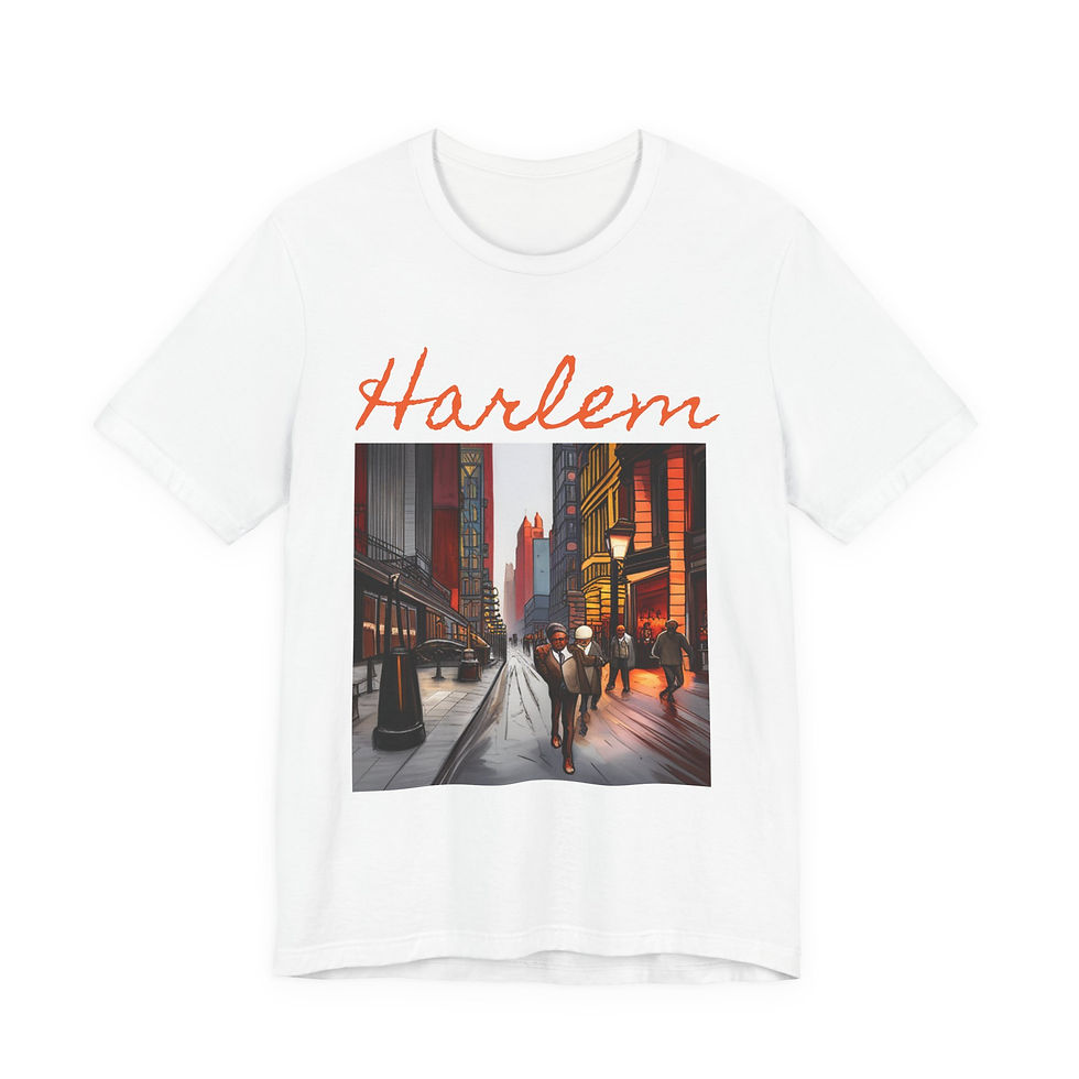 Thumbnail: Harlem. NY Jersey Short Sleeve Tee