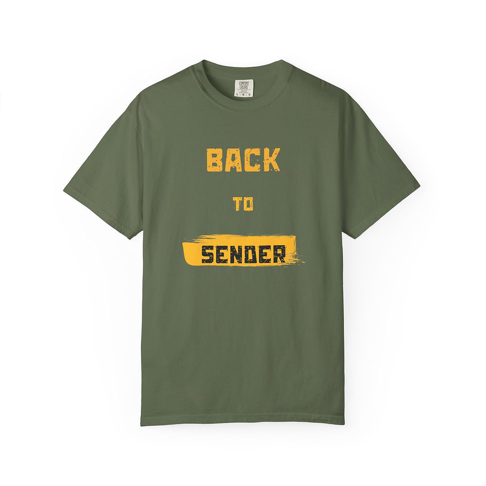 Thumbnail: Back to Sender T‑Shirt 