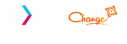 NYC YCM Logo Lockup Full Colour_Reverse_