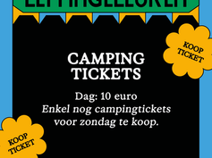 Camping bijna uitverkocht!