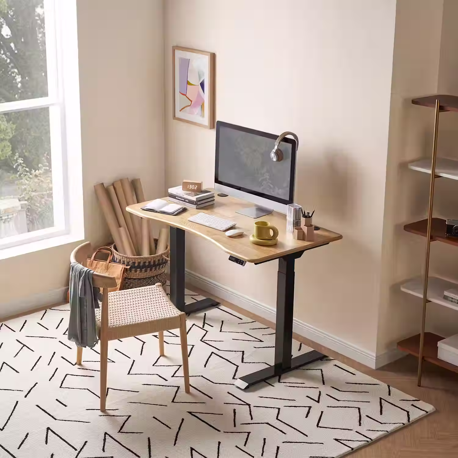 Emmerson Adjustable Standing Desk |CASTLERY