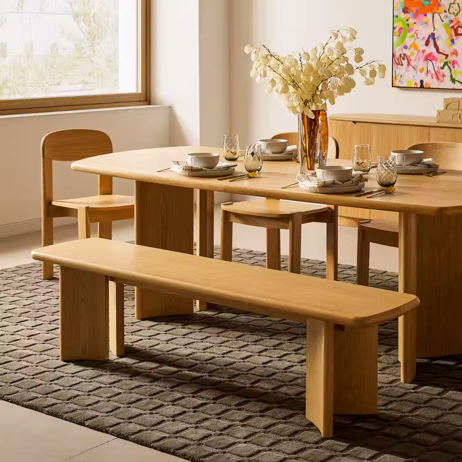 Posey Dining Bench | CASTLERY