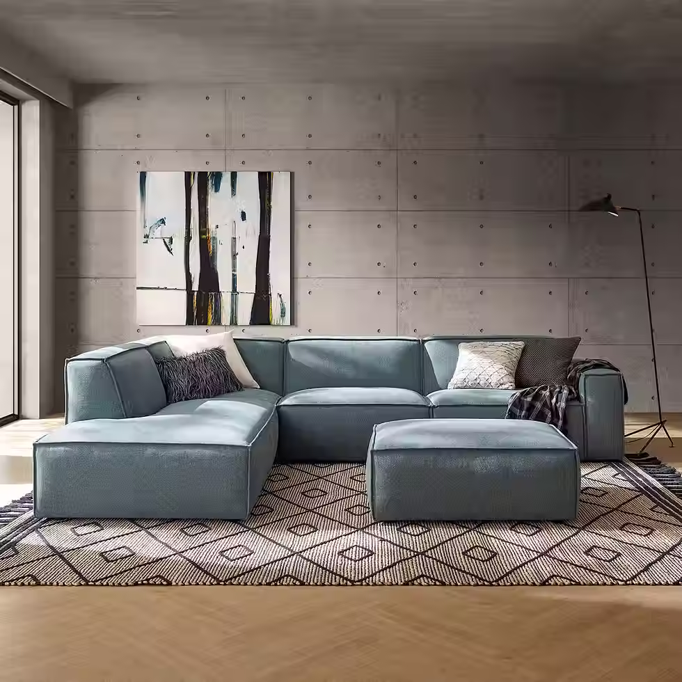 Jonathan Extended Side Chaise Sectional Sofa |CASTLERY