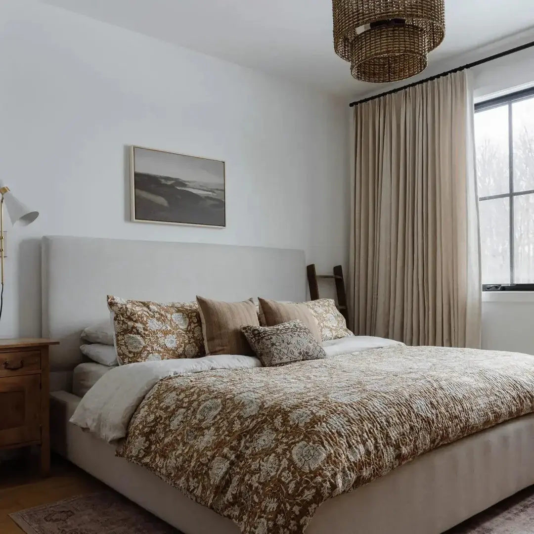 Jawara Luxury Linen Cotton Curtain Pleated |TWOPAGES