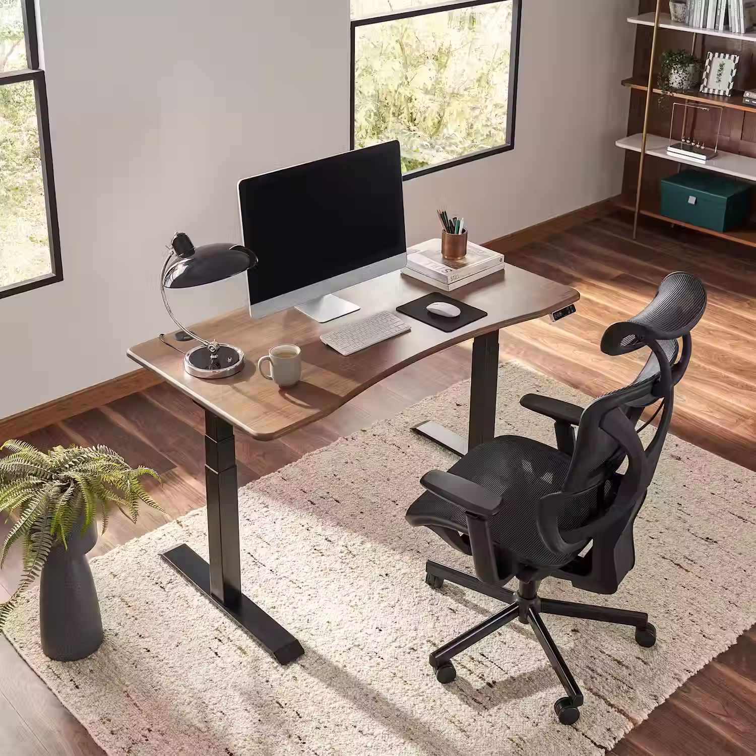Emmerson Adjustable Standing Desk |CASTLERY