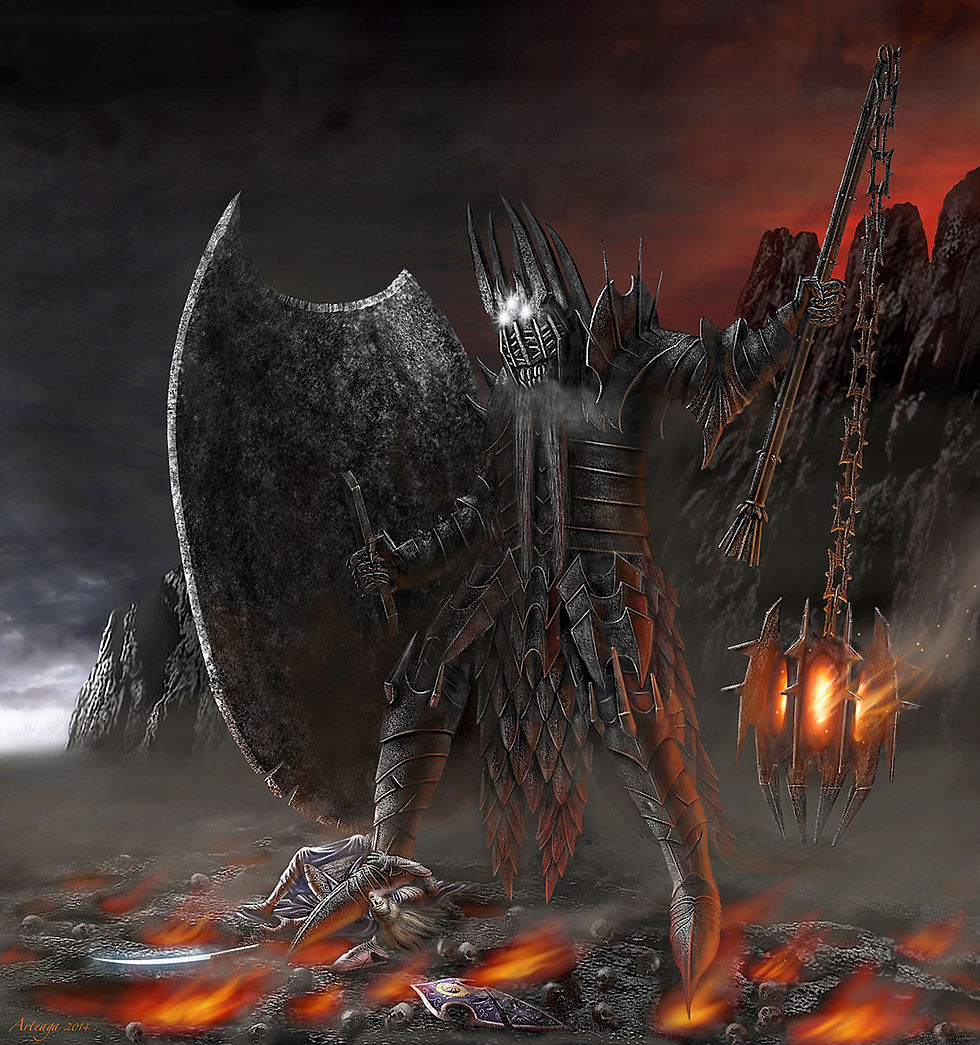 Morgoth defeats Fingolfin