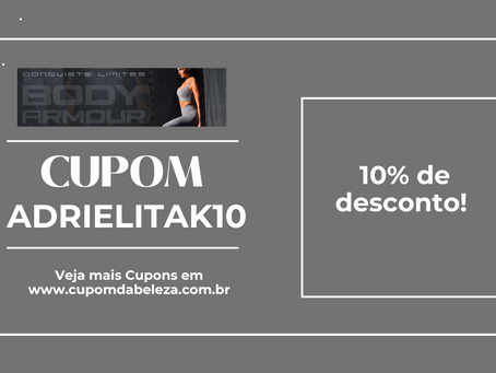 Cupom de Desconto BodyArmor – 10% OFF com o cupom ADRIELITAK10