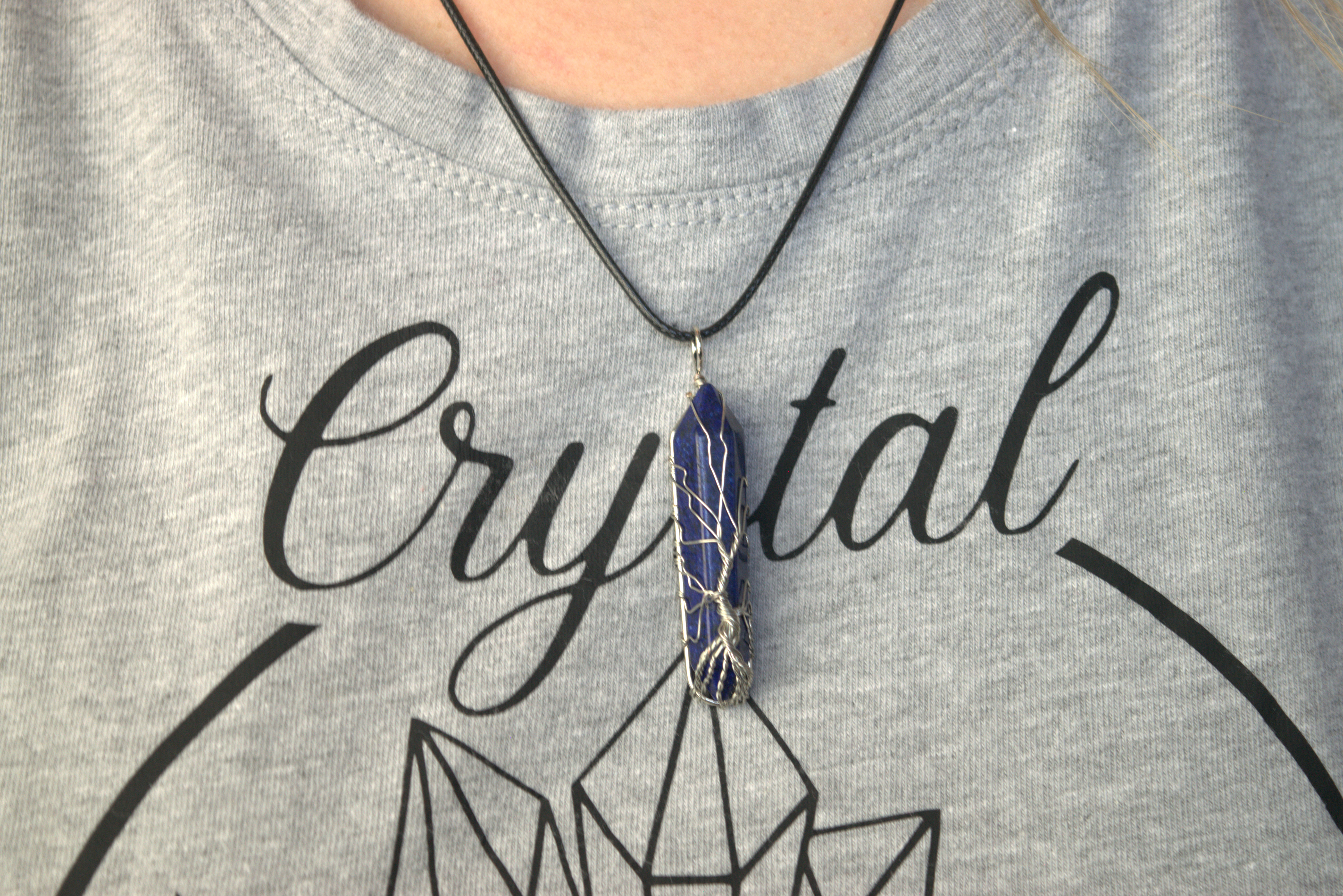Lapis Lazuli Tree of Life Necklace