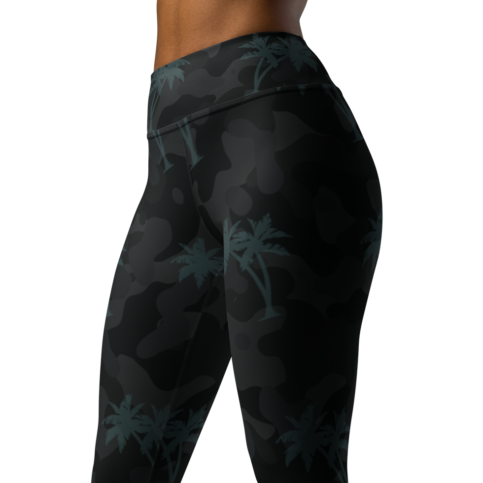CoastFlex Sport Palm Camo Leggings