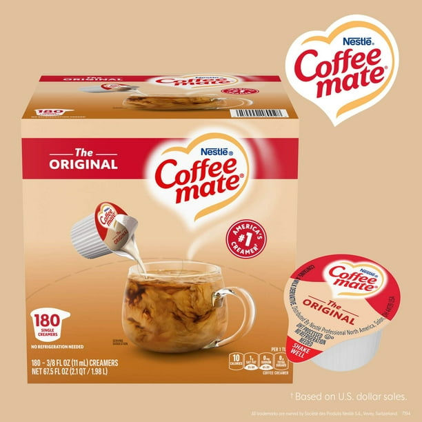Thumbnail: Nestle Coffee-mate Coffee Creamer Singles, Original 180 ct.