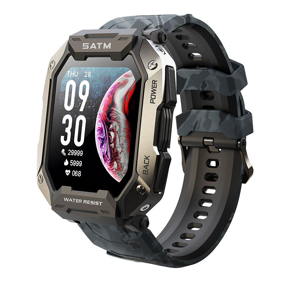 Thumbnail: C20 smart watch new 5ATM three proof outdoor sports multi dial electronic step c