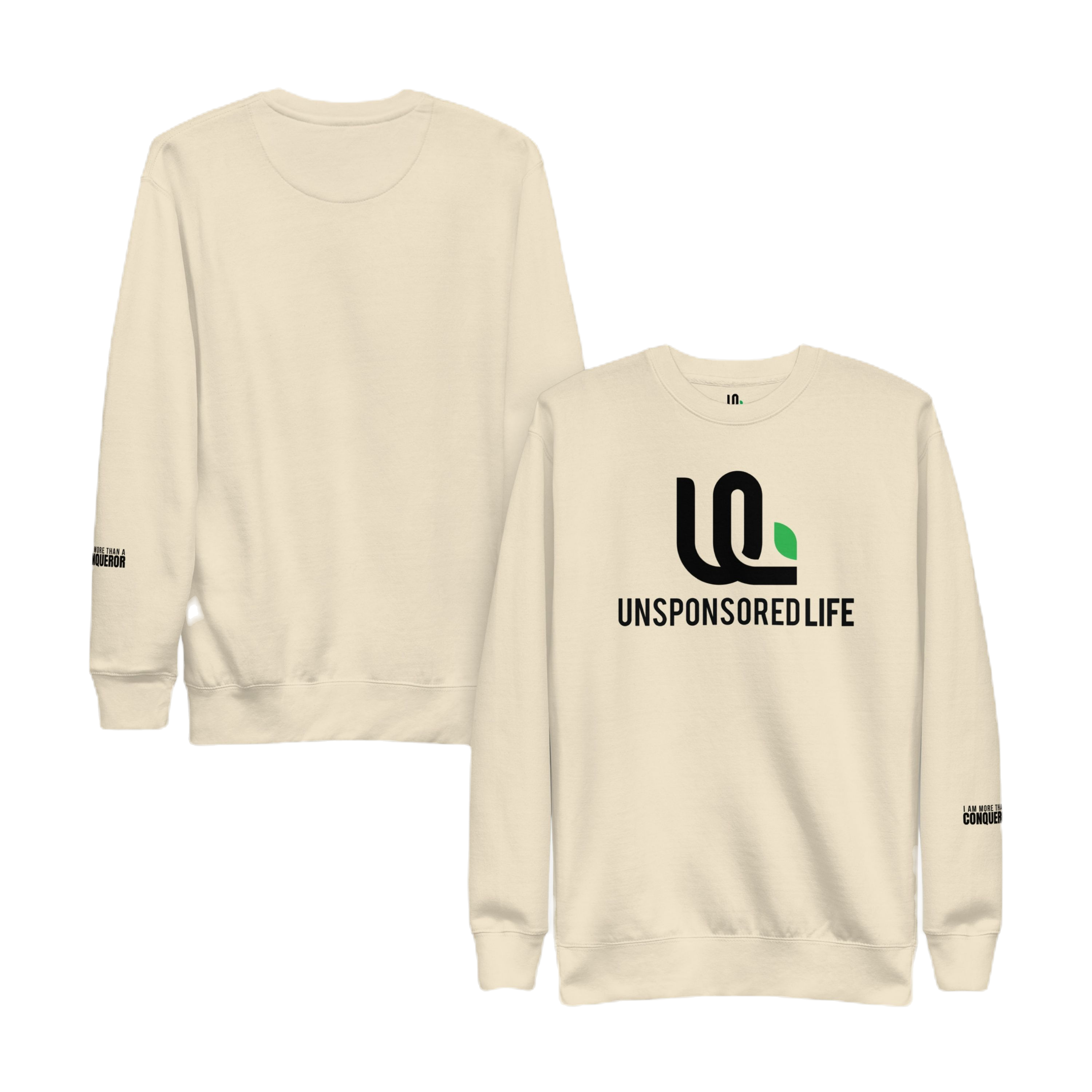 Conqueror Sweatshirt - Cream
