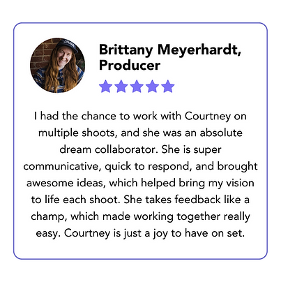Brittany Testimonial