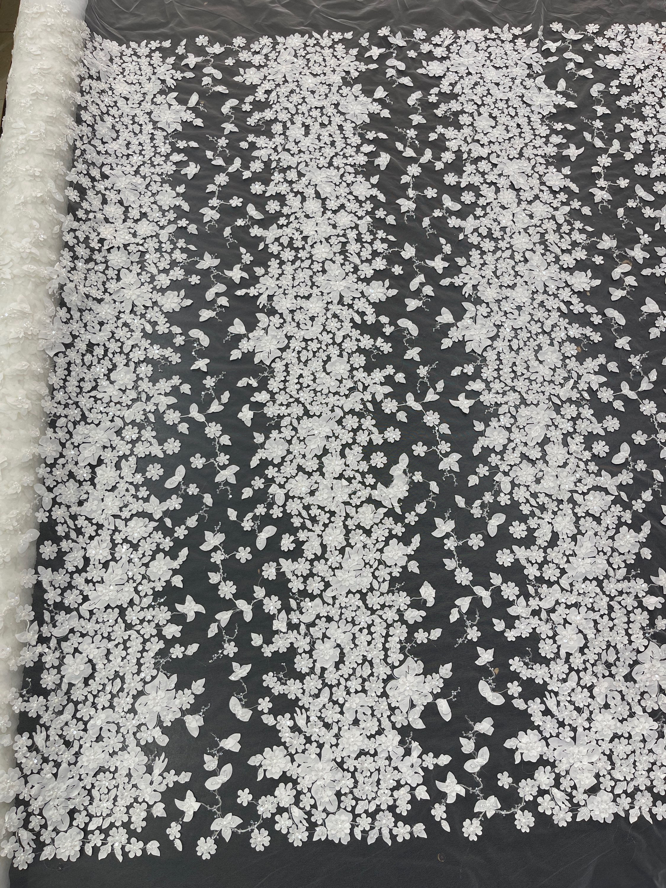 TUL BORDADO OFF WHITE 