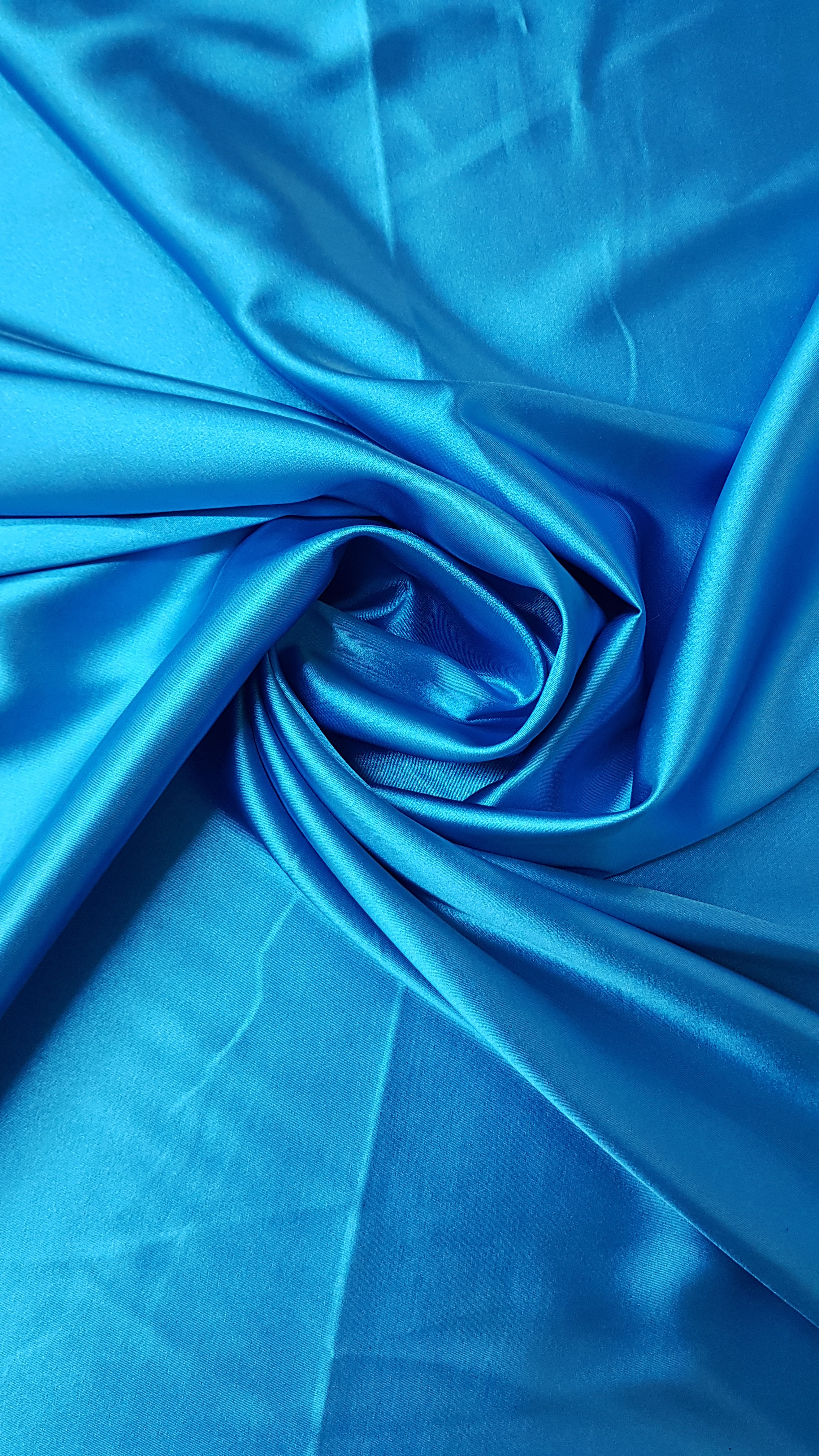 SATIN SPANDEX AZUL AQUA