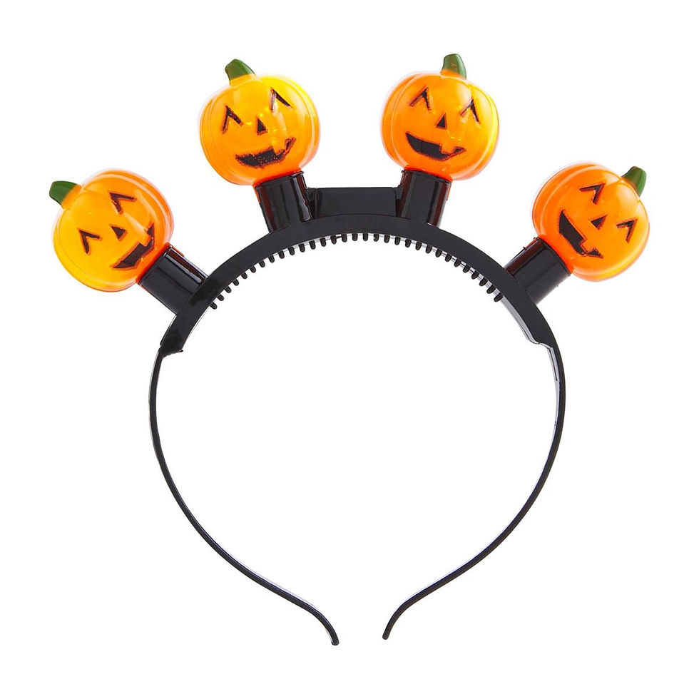 Mudpie - Light Up Jack-o-Lantern Headband