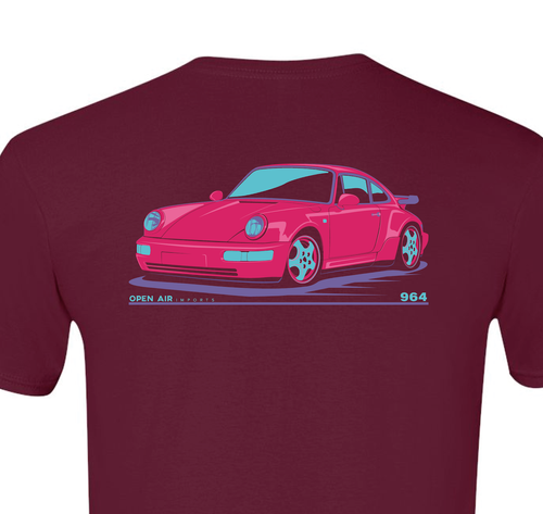 964 Comicstyle T-Shirt, Regular, Unisex, Heather Grey, XS