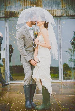 Rain On Your Wedding Day? Lucky YOU!