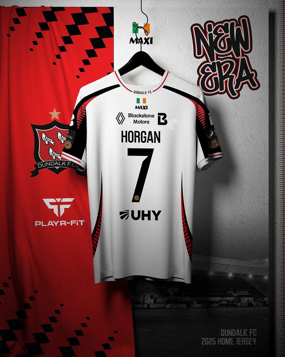 Dundalk F.C. Jersey Home Back