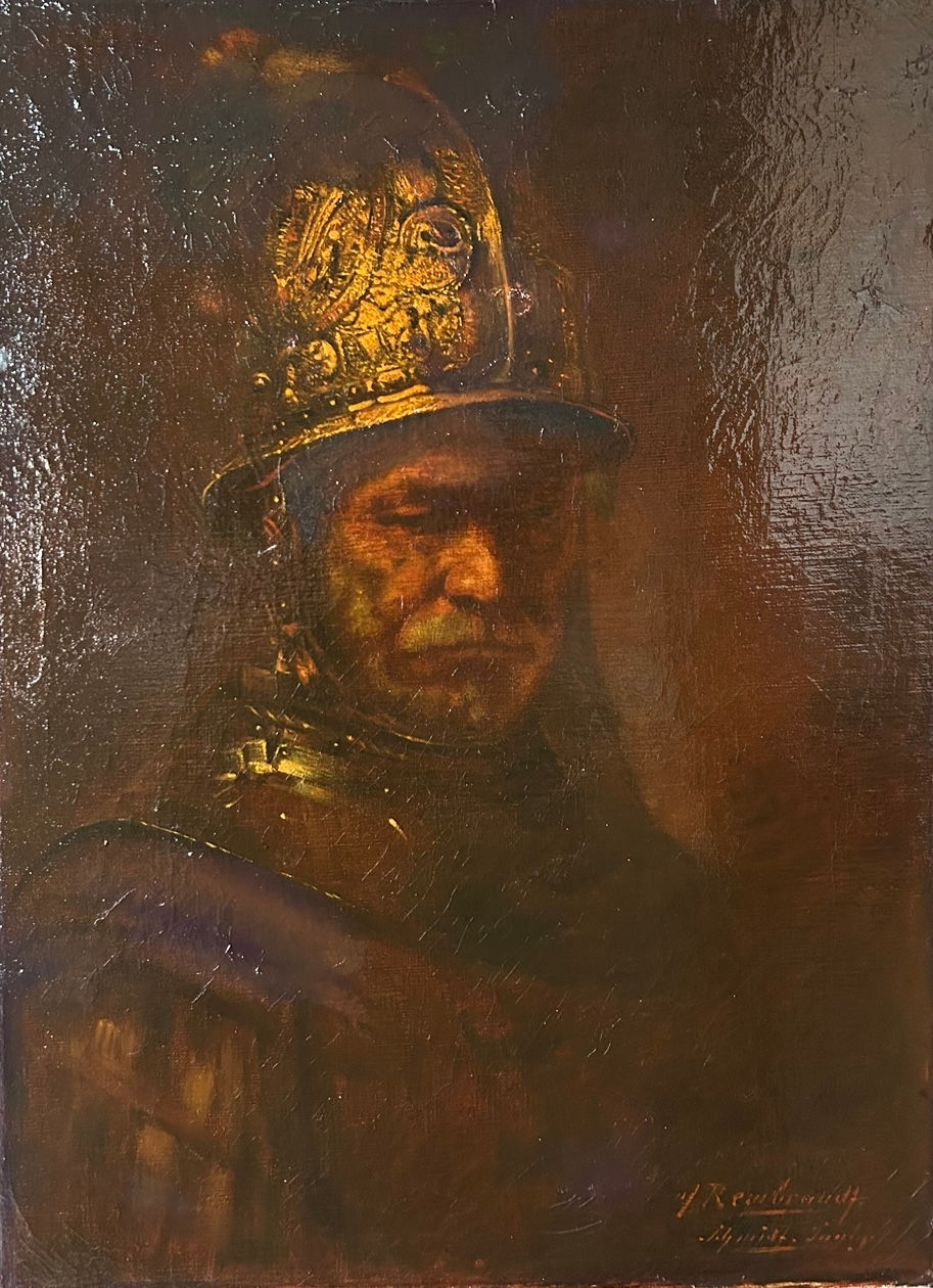 "The Man With the Golden Helmet"