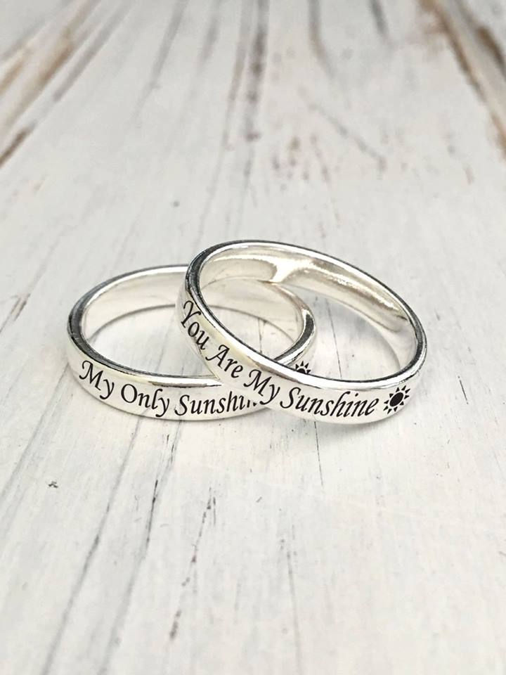 Thumbnail: Personalised Couple Rings