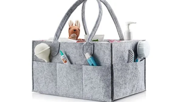 felt nappy organiser
