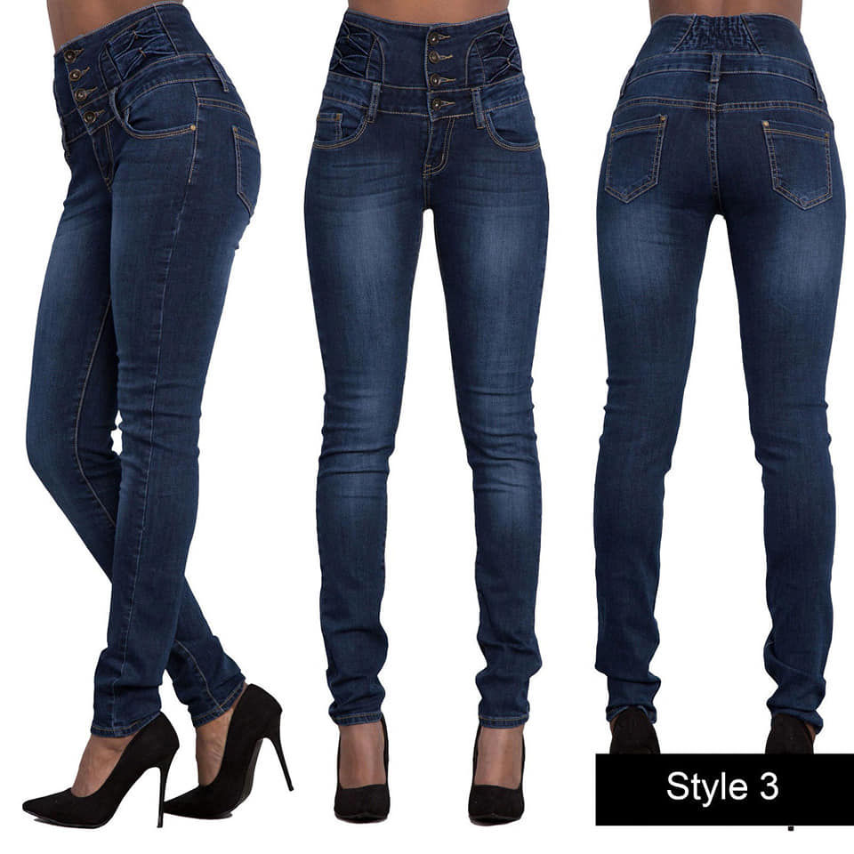 Thumbnail: High waist Stretch Jean's
