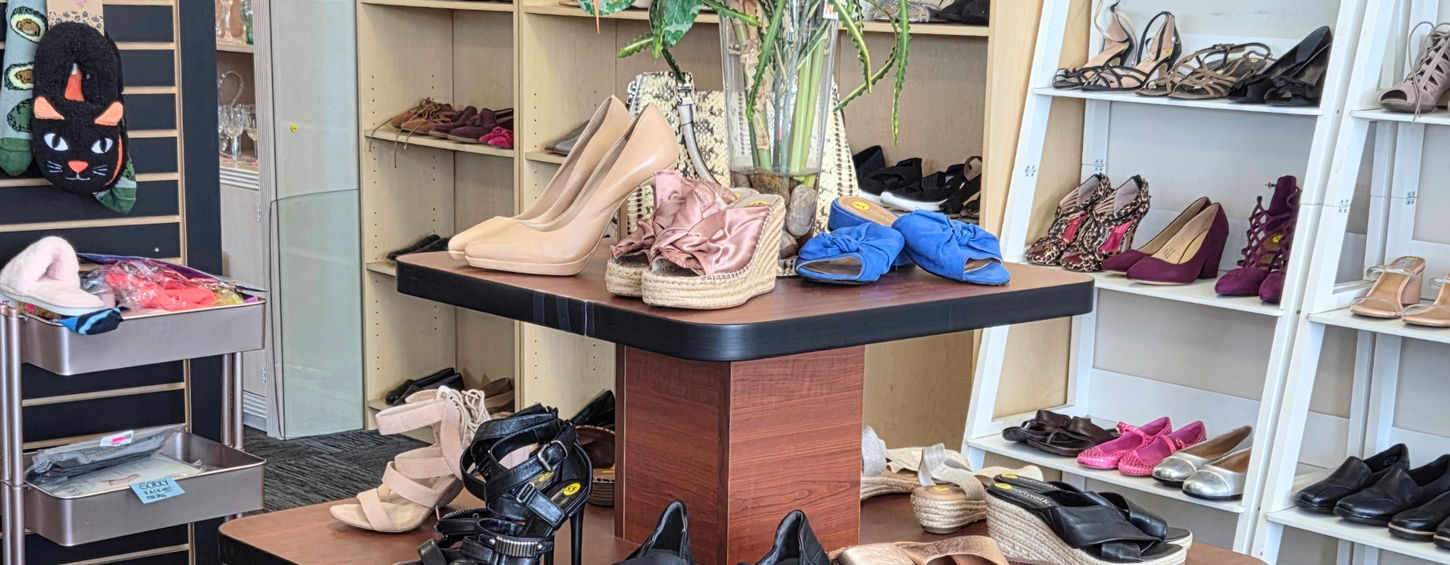 Women's Shoes at VIM Thrift Store