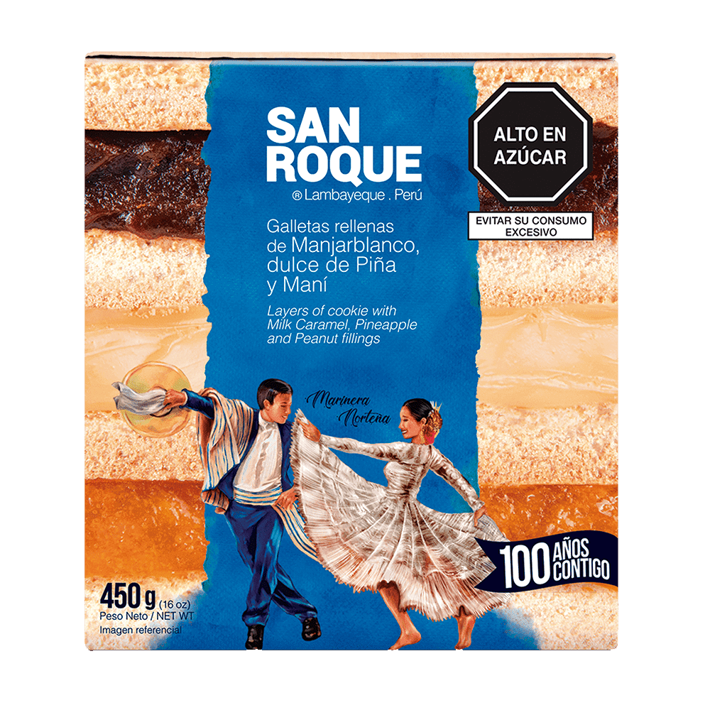 King kong de manjarblanco, dulce de piña y maní