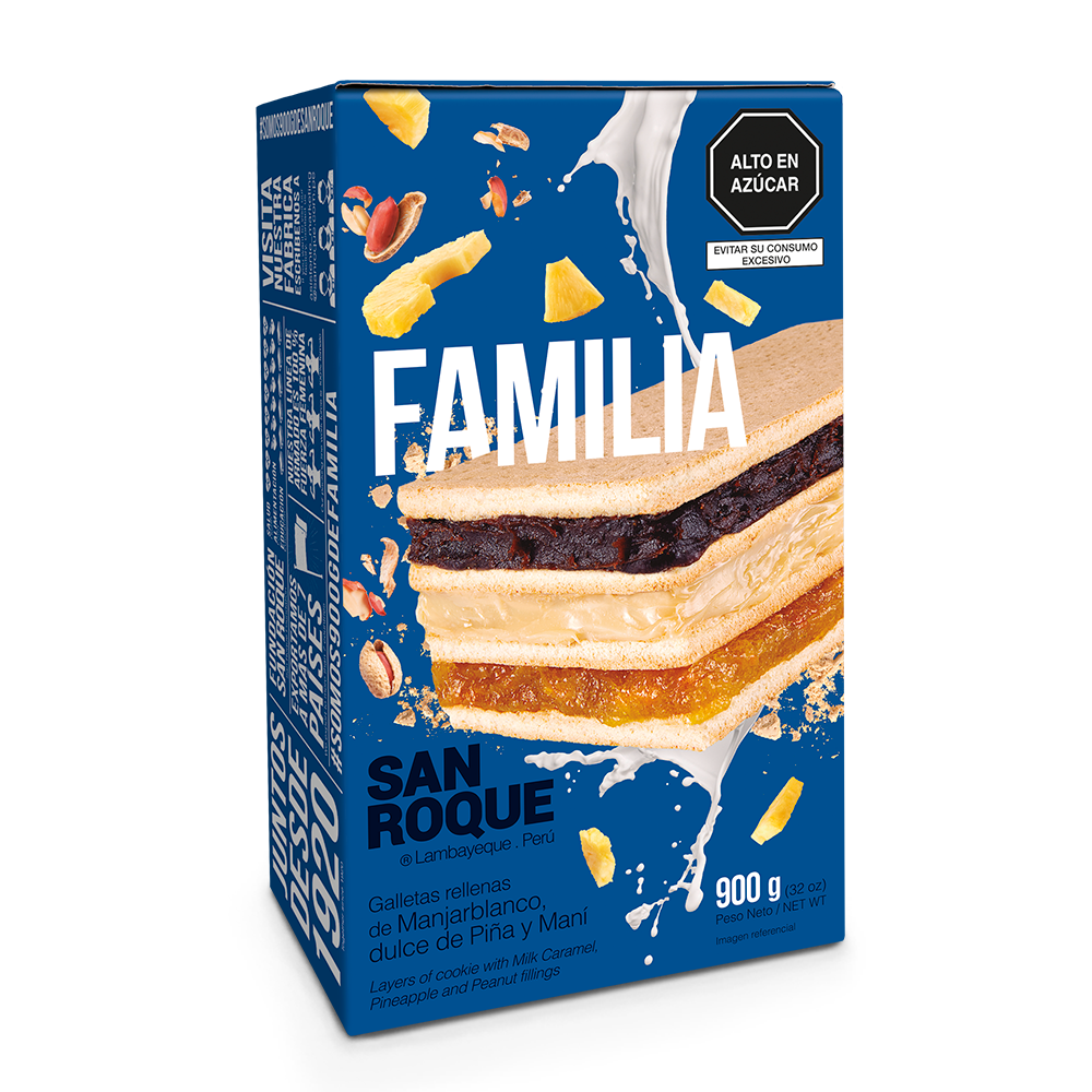 King kong de manjarblanco, dulce de piña y maní