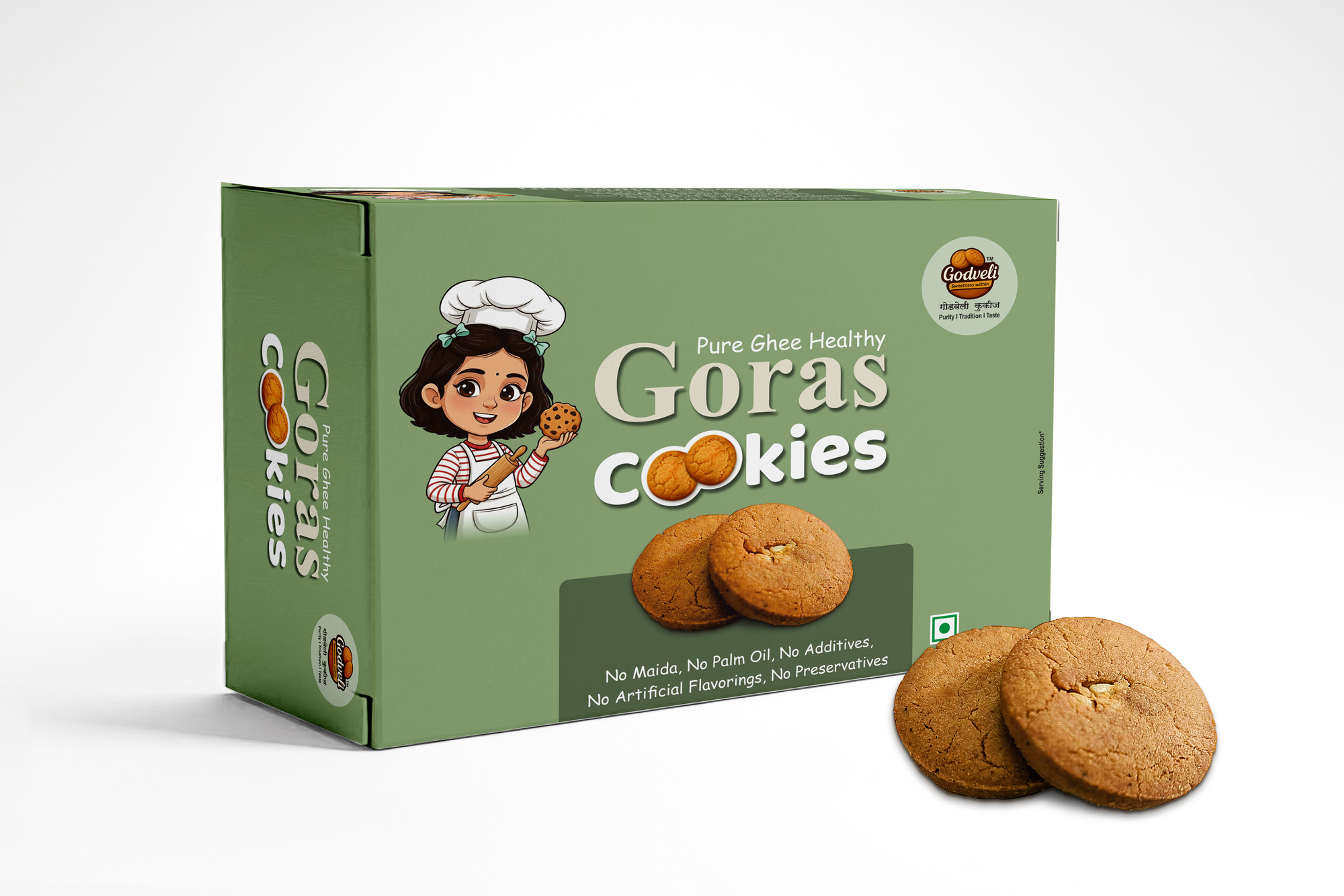 Pure Ghee Goras Cookies